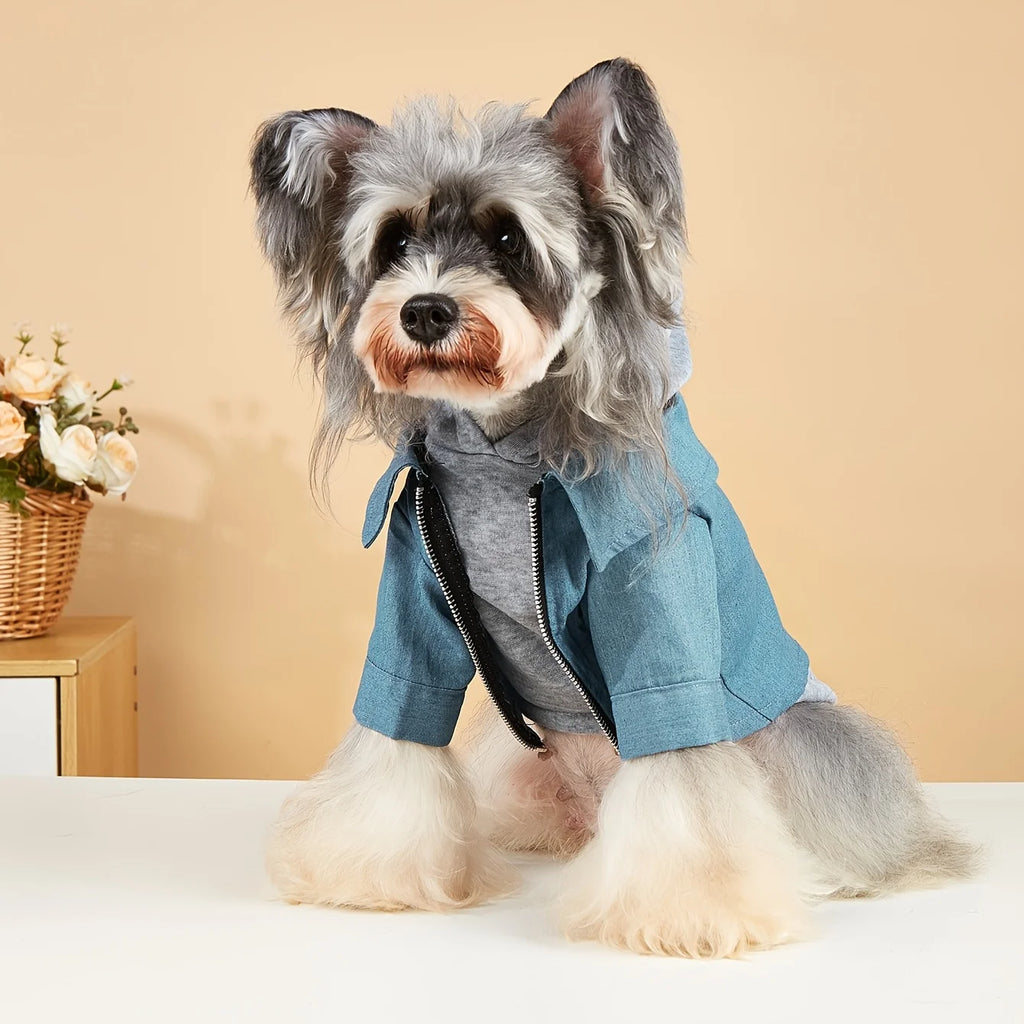 Dog Hoodies Fashion Pet Clothes for Comfortable Warmth. Dog Coats Are Suitable for Small Medium Pets