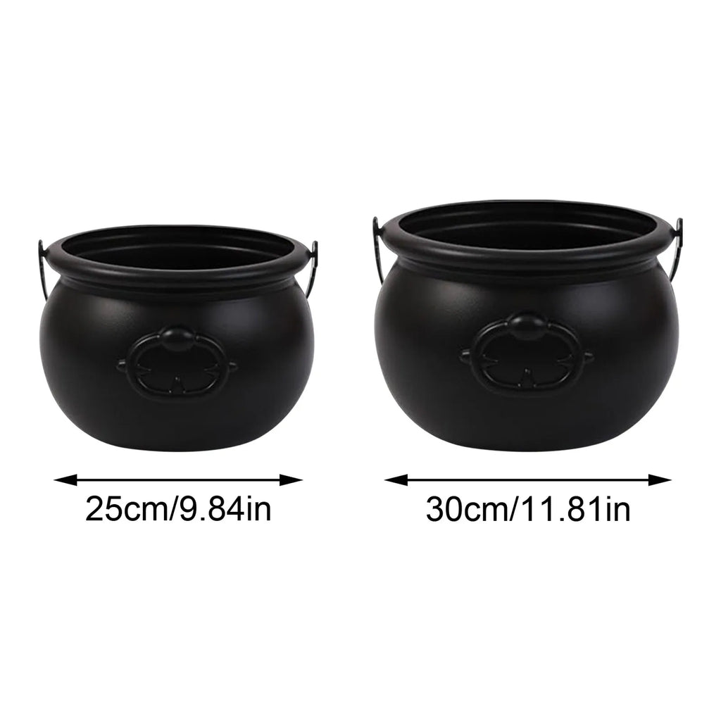 Halloween Decorations Indoor - Witch's Cauldron With Magical Bottles & Fog Maker, Floating Potion DIY, Party Decoration