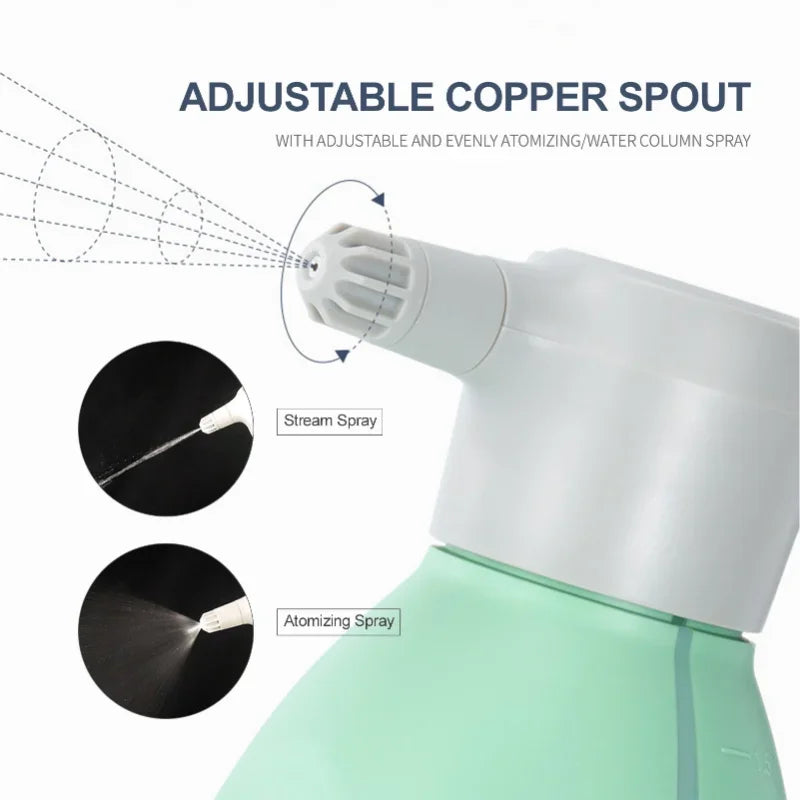 Garden Watering Can 1.5L Electric Automatic Plant Sprayer Bottle for Gardening