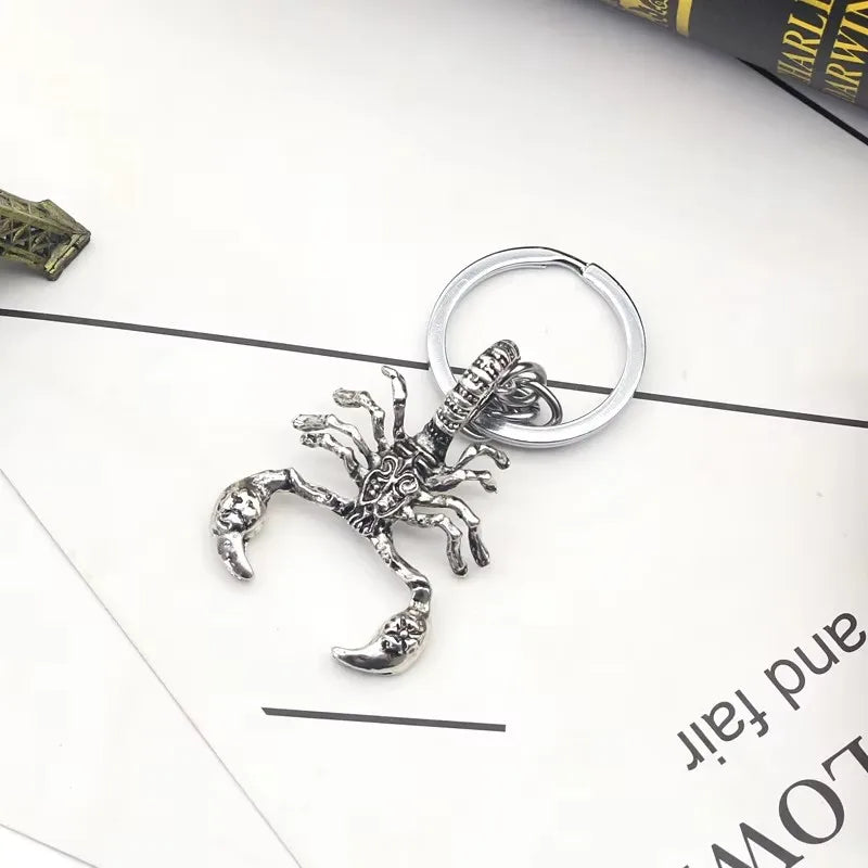 Scorpion Keychain Retro Punk Style Pendant Exquisite And Cool Jewelry Accessories Fashionable Halloween Christmas Party Gift