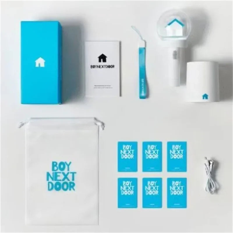 Kpop Idol BOYNENing Lightstick Hand Lamp Concert Hiphop Party Light Stick Flash Fluorescent Stick Fans Gift Collection