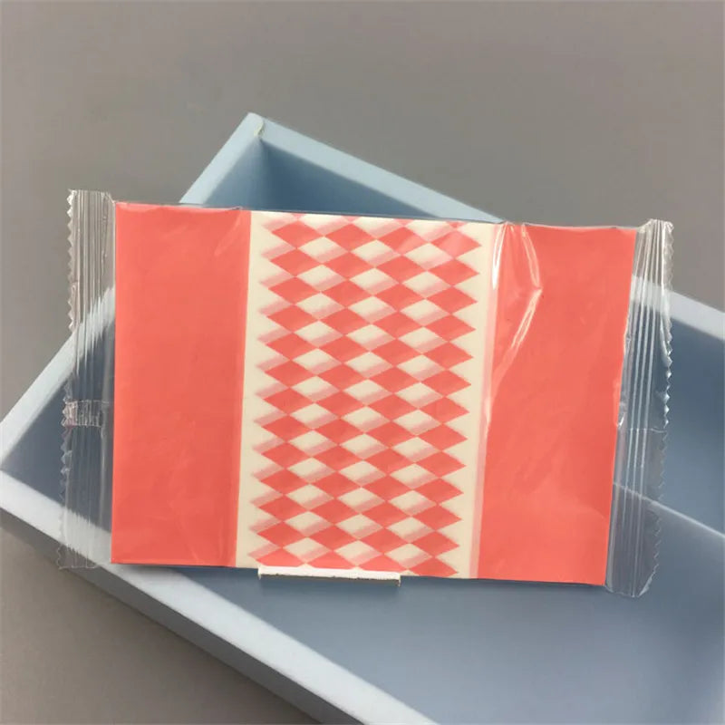 100Pcs DIY Handmade Nougat Candy Packaging Oil Paper Milk  Taffy Wrapper New Year Xmas Party Decor