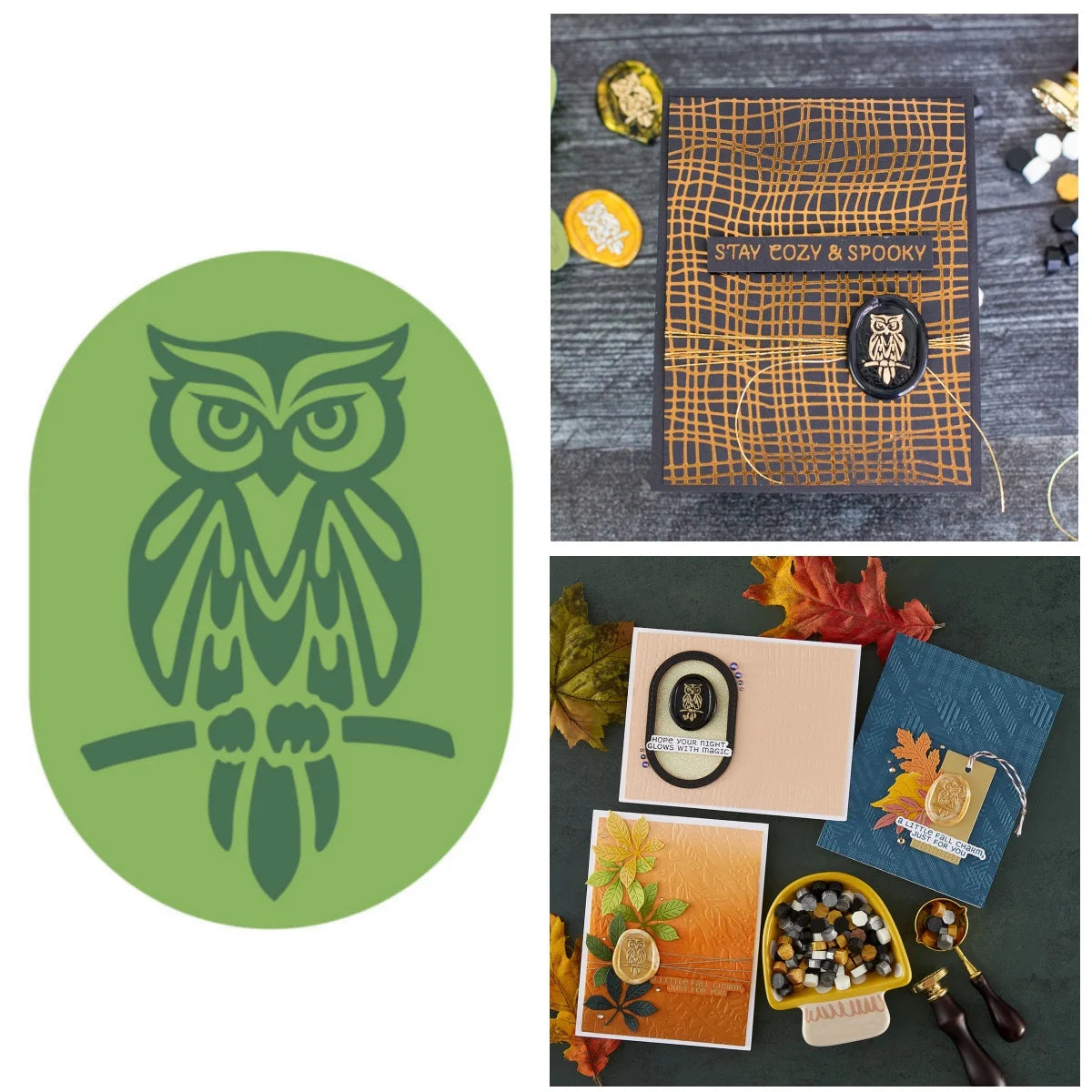 New Pumpkin ghost Acres Metal Cutting Dies Clear Stamps Gilded Weave Hot Foil Stencil Wax for DIY Making Card Craft Autumn 2025