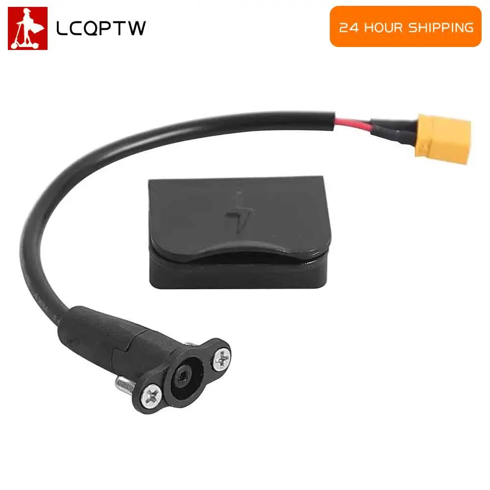 Charging Port Component Socket Plug Connecting Charging Interface Parts for Kugoo Kukirin G2 Max Electric Scooter
