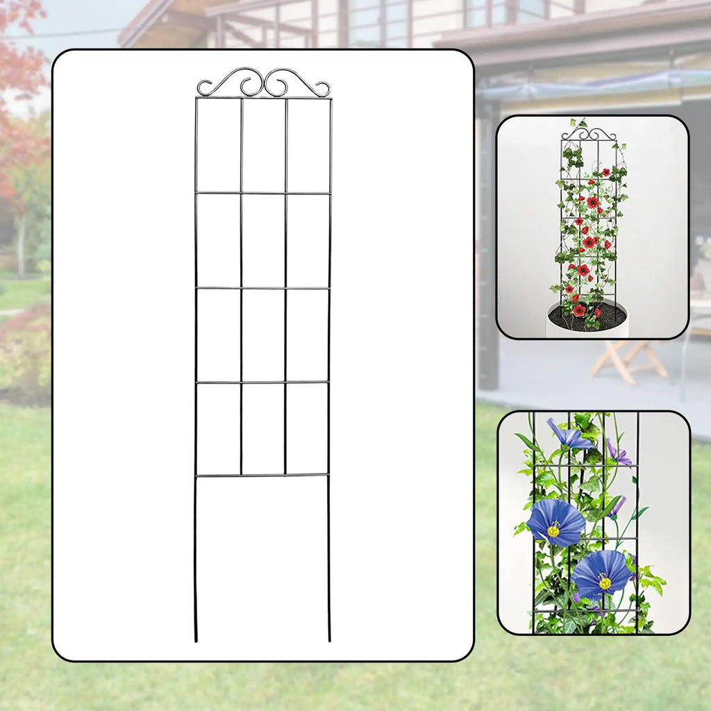 Garden Trellis for Climbing Plants,Flowers Stand,Plant Stake,Rustproof Plant