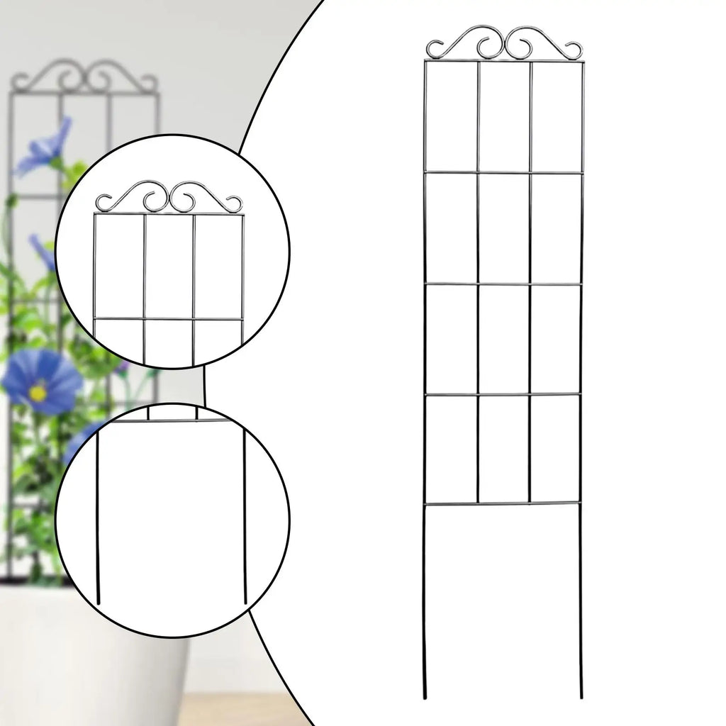 Garden Trellis for Climbing Plants,Flowers Stand,Plant Stake,Rustproof Plant