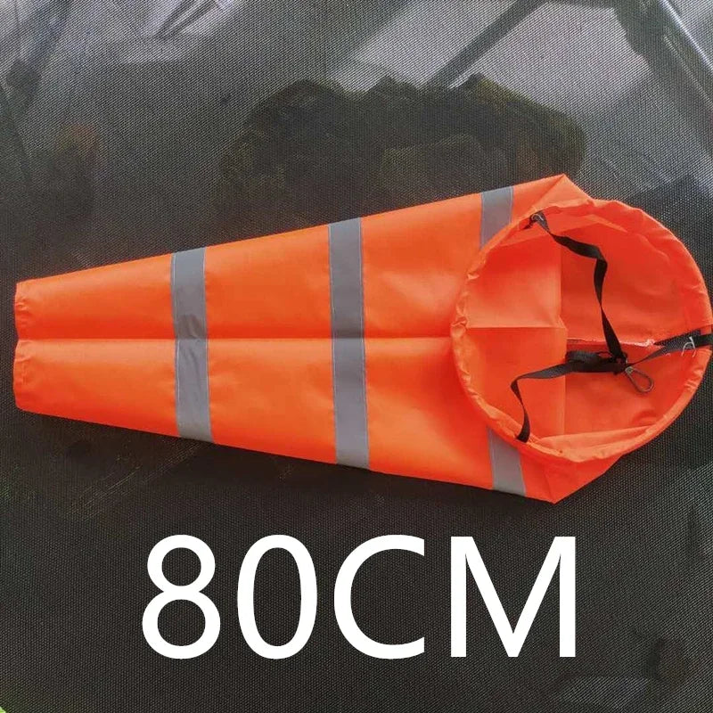 40/60/80/100Hot Sale Reflective Windsock Outdoor Scratchproof Windproof Fluorescent Reflective wind sock Weathervane Weathercock