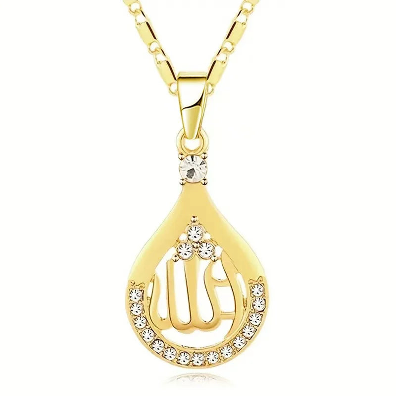 Popular, elegant necklace for women, featuring a drop design, perfect for pairing with elegant dresses.