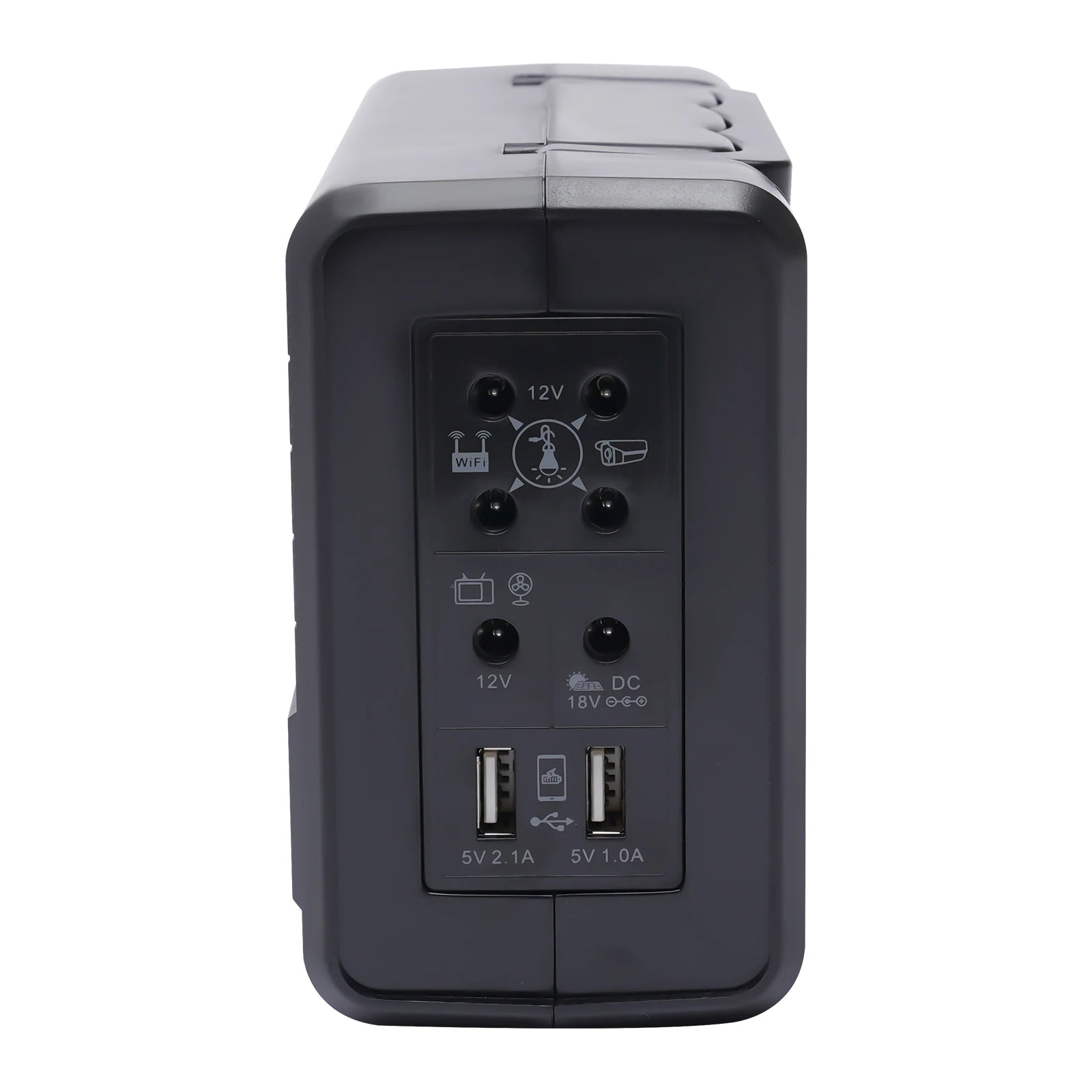 Portable Solar Panel Power Energy Storage Generator Kit Solar Home DC System Kit 4 LED Light Bulb USB Charger Generation