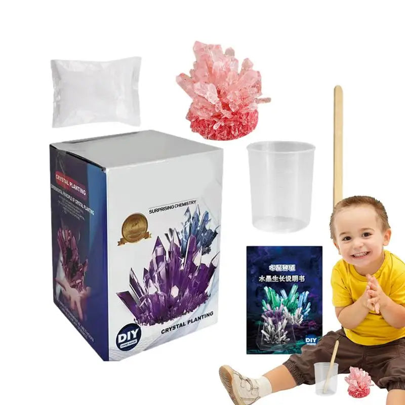 Crystal Growing Kit Crystal Making Kit For Kids Crystal Making Experiment And Learning Toys Crystal Growing Science Kit
