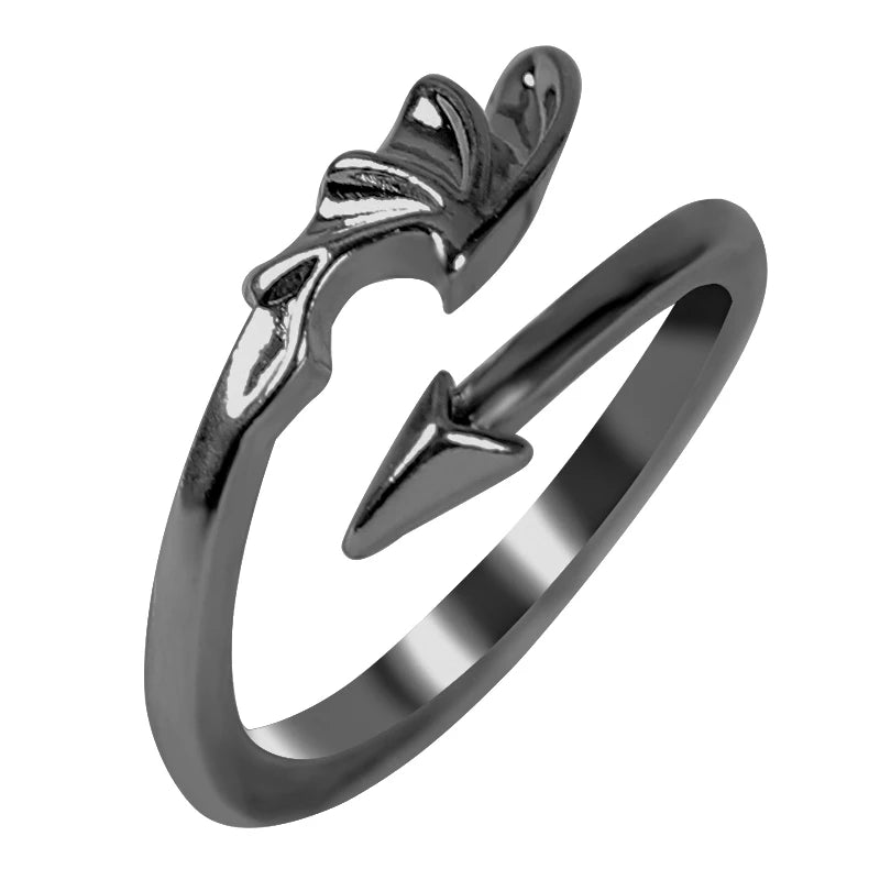 Punk Alien Ring Alloy Men's and Women's Jewelry Halloween Party Birthday Gift Fashion Decoration Finger Accessories 2024 trend