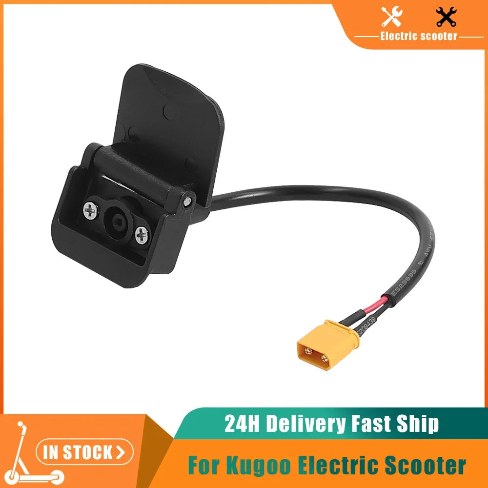 Charging Port for Kugoo Kukirin G2 Max Electric Scooter Charging interface component Socket Plug Connecting Accessories