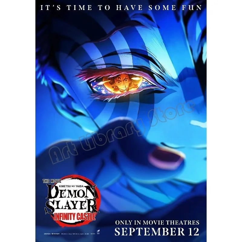 Japanese Hot Anime D-Demon Slayer Kimetsu No Yaiba Infinity Castle 2025 Manga Poster Canvas Painting Wall Pictures Home Decor