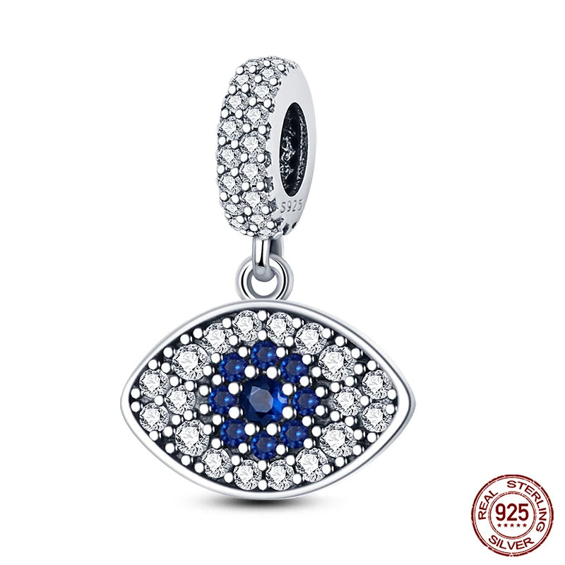 Fit Qikaola 925 Original Bracelet Fashion Bee Astronaut Eiffel Tower 925 Silver Charms Beads Fine DIY Birthday Jewelry For Women