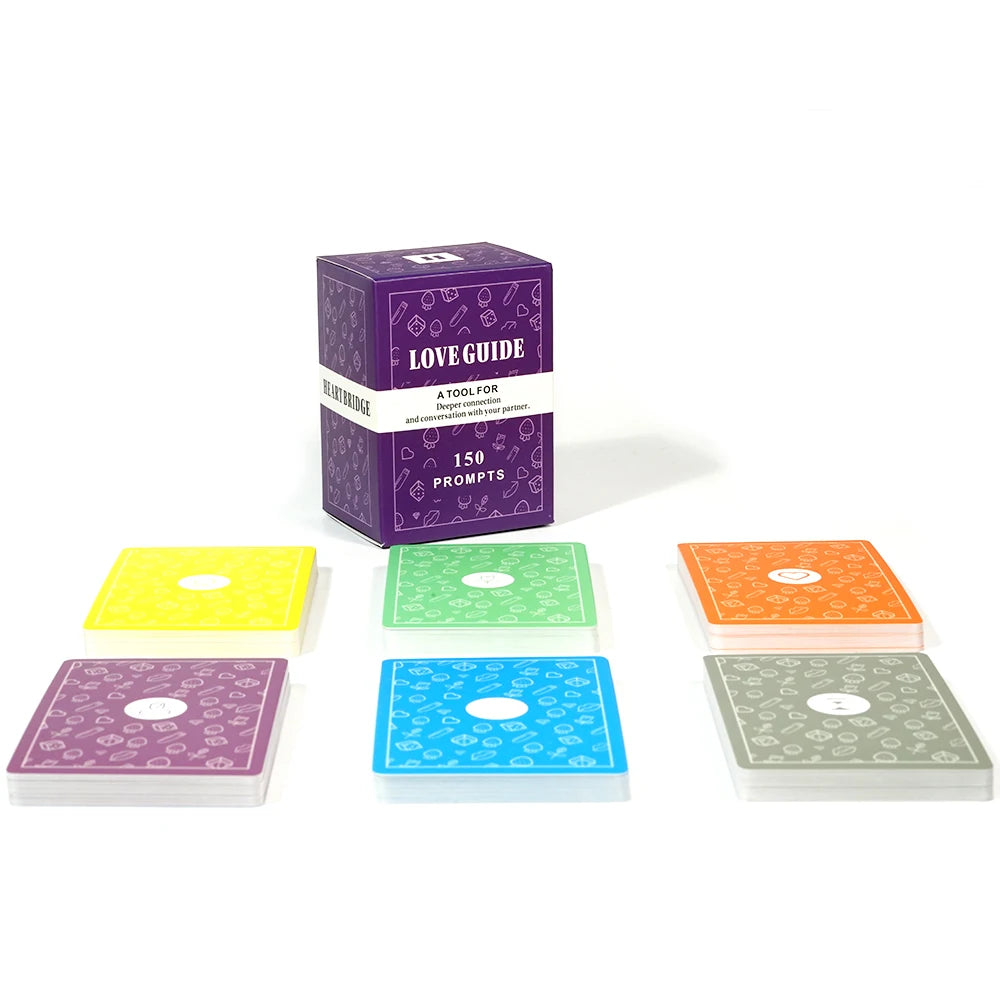 LOVE GUIDE - A TOOL FOR Deeper connection and conversation with your partner Strengthen Relationships Card Game