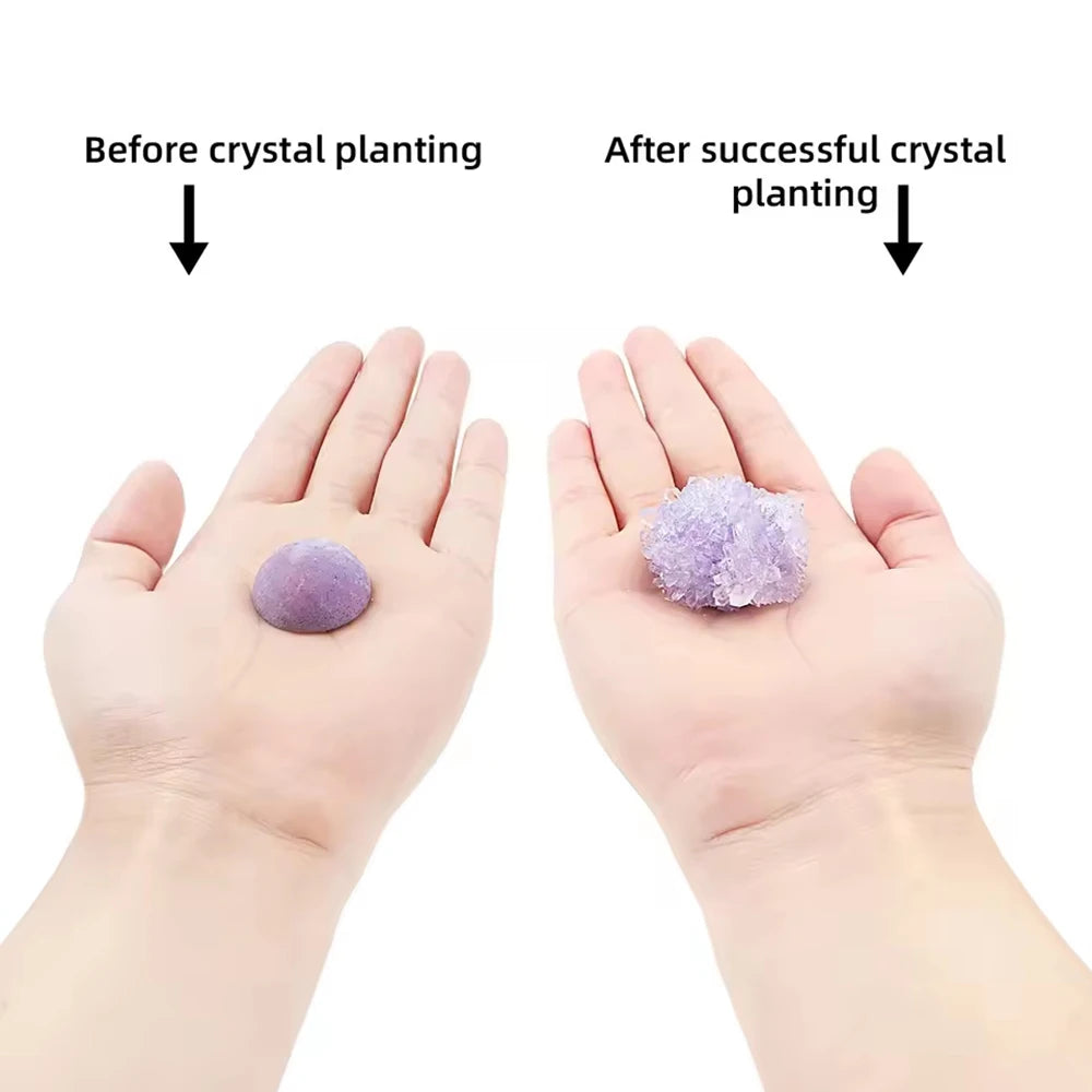 Crystal Planting Diy Scientific Experiment Set Fun, Parent-Child Communication On Chemical Crystallization Principles