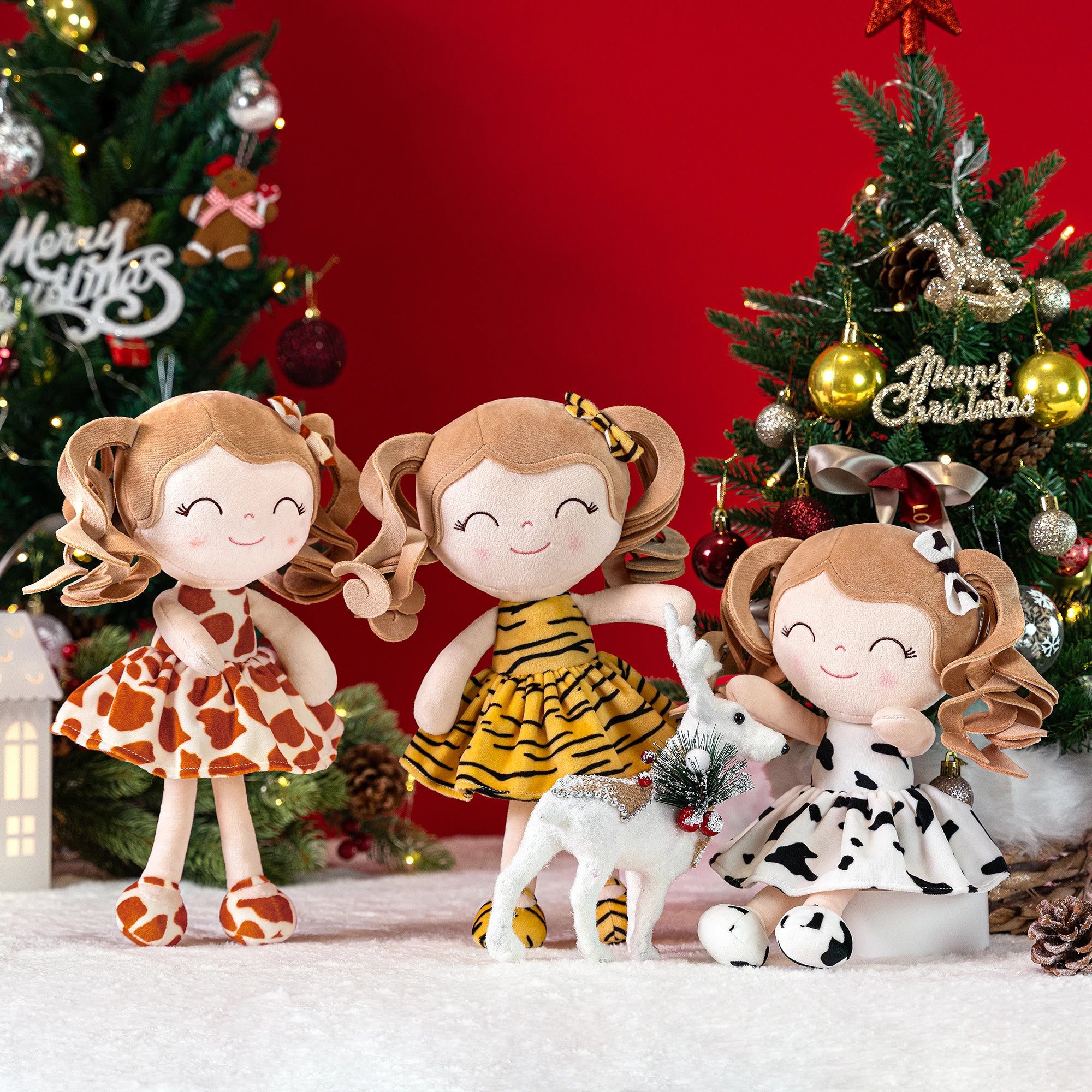 NEWPlush Toys Girl Gifts for Kids Baby Lovely Soft Doll Toys Girl‘s Birthday Gift Princess Limited Curls Stuffed Dolls 30