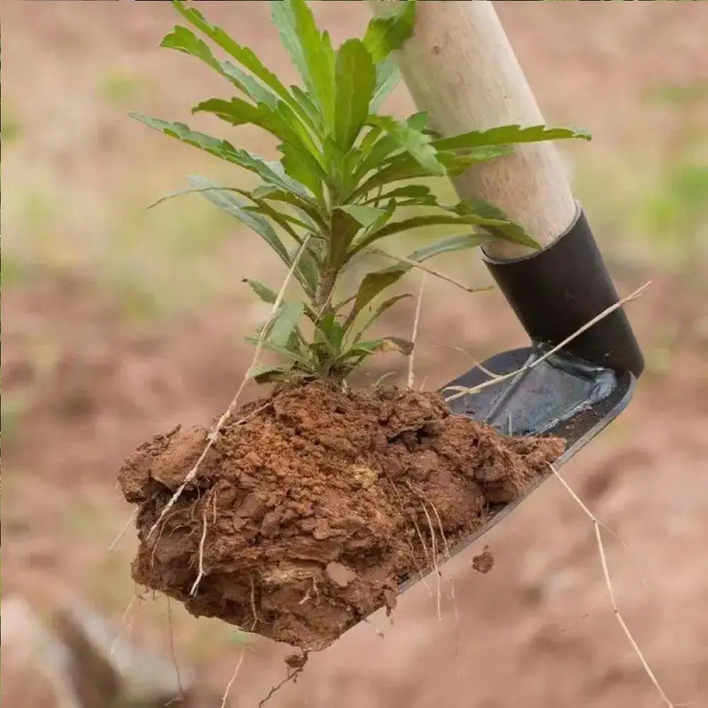 Garden Hoe Household Outdoor Farming Tools Forging Weeding Hoe For Digging Soil Planting Vegetables Flowers