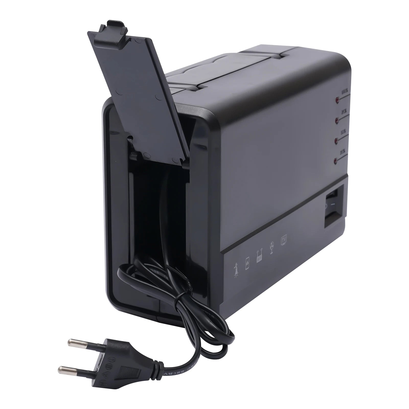 Portable Solar Panel Power Energy Storage Generator Kit Solar Home DC System Kit 4 LED Light Bulb USB Charger Generation