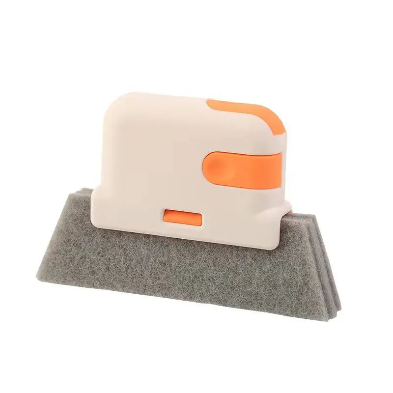 Window Cleaning Brush Windowsill Groove Deadend Cabinet Crevice Brush Universal Window and Door Track Cleaning Brush