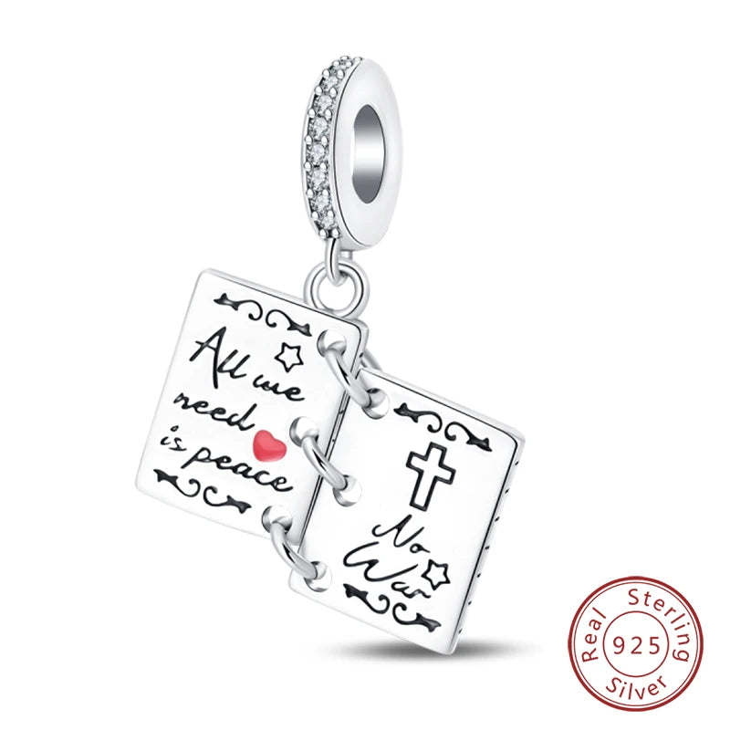 925 Silver Fashion Camera Coffee Cup Flower Charms Beads Fit Qikaola 925 Original Bracelet DIY Birthday Jewelry Making For Women