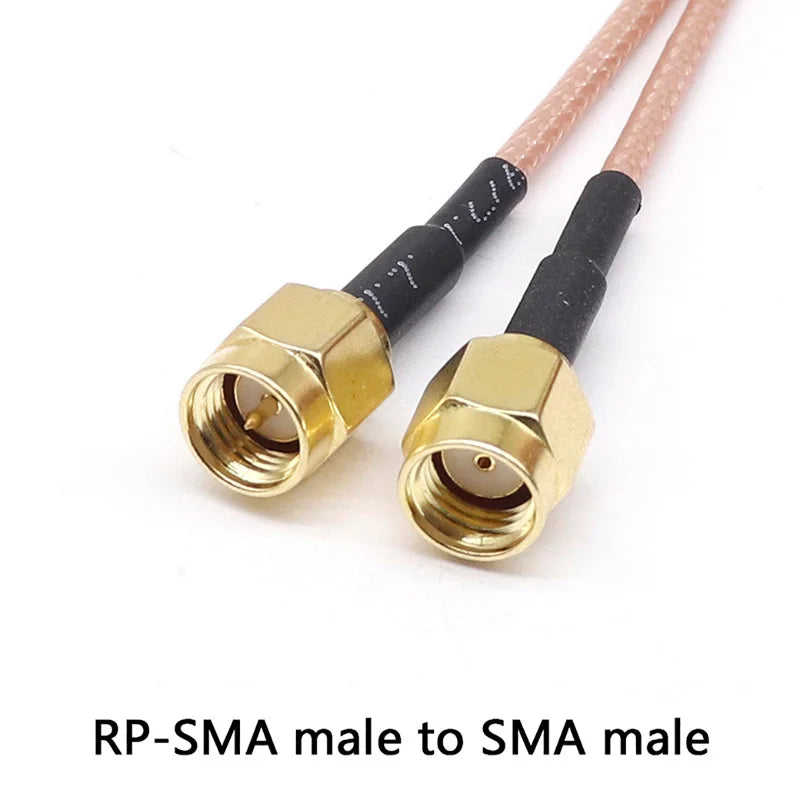 Antenna extension cable SMA-JK SMA male to female inner screw inner hole to outer screw inner needle RG316 adapter cable