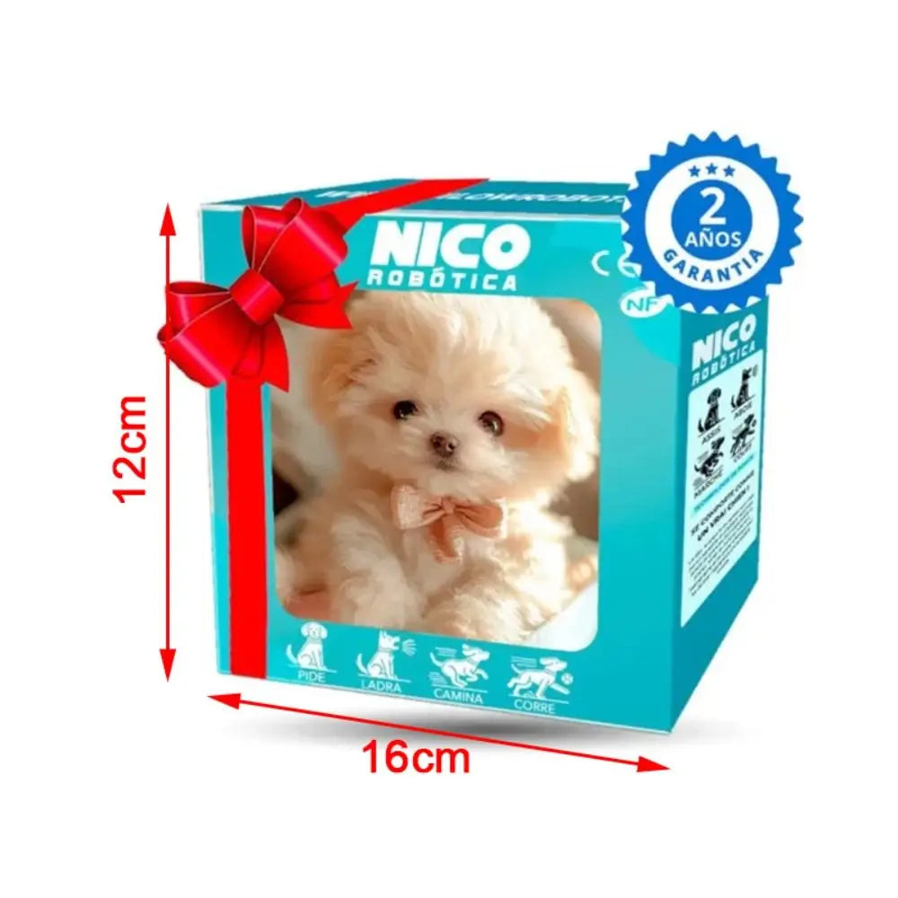 New Cute Plush Robot Puppy Interactive Walking Simulated Puppy Barking Tail Wagging Puppy Plush Toy Chilren(Without Battery)