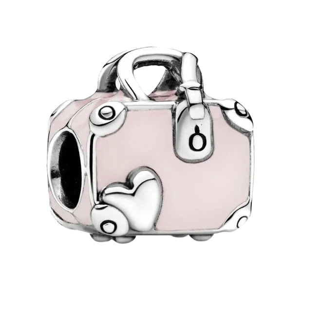 Original 925 Sterling Silver Charms Bag Earphone Magic Cube Watch Games Console Bead Pendant Fit Bracelet Necklace Jewelry