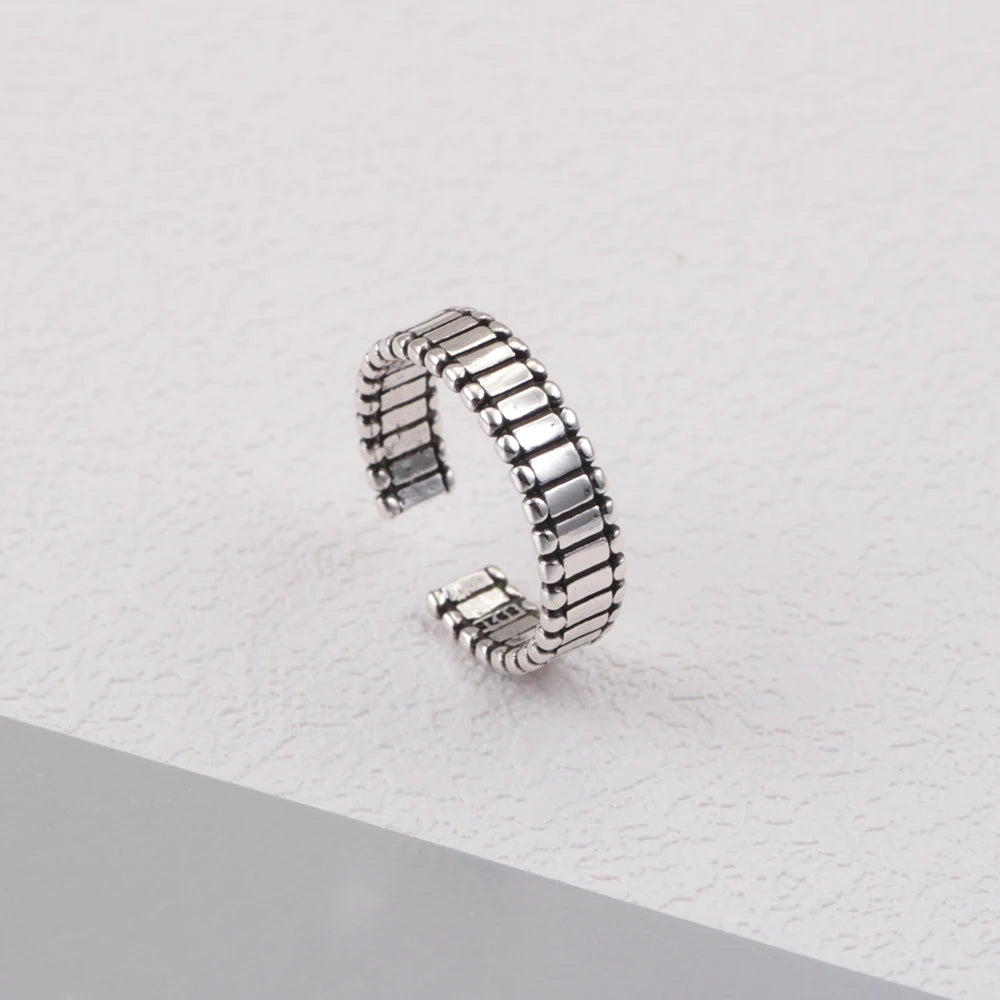 Bestselling 925 Sterling Silver Flower Shaped Hollow Design With Sparkling Zircon Star Ring Suitable For Women's Jewelry