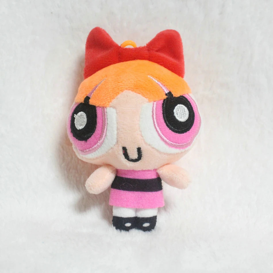 New 3pcs 20cm Cartoon The anime Powerpuff Girls Plush Toys Cute Blossom Buttercup Bubbles stuffed Plush dolls Gifts For Children