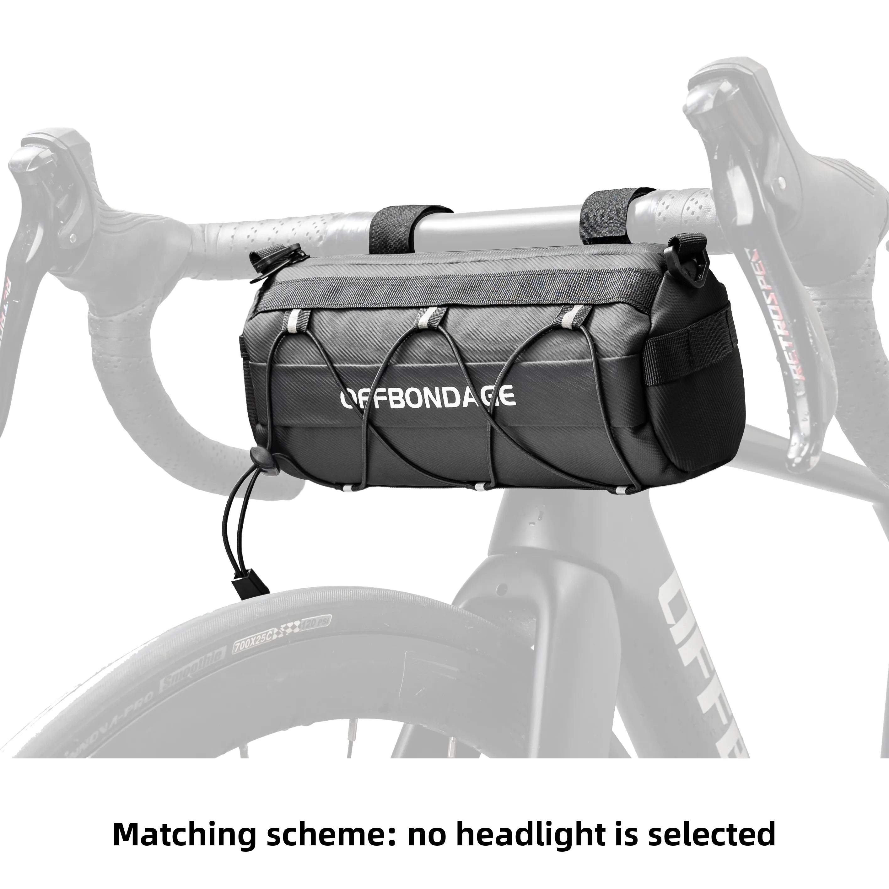 OFFBONDAGE Bike Front Bag Large Capacity Storage Outside Waterproof Multi-function Riding Bag Mountain Bike Bag Bike Accessory