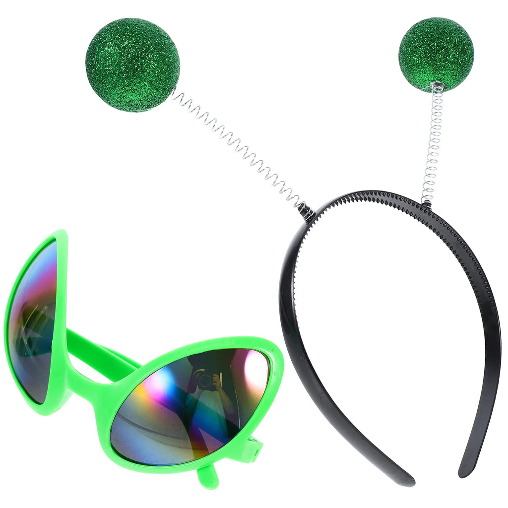 1 set Funny Accessories Costume for Antenna Headband Band Party Halloween Decorations Women Photo Prop