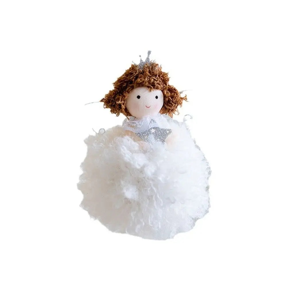 Angel Girl Christmas Angel Doll Drop Ornaments Hanging Pendant Plush Toy Pendant Old Man Snowman Party Gift Xmas Tree Pendant