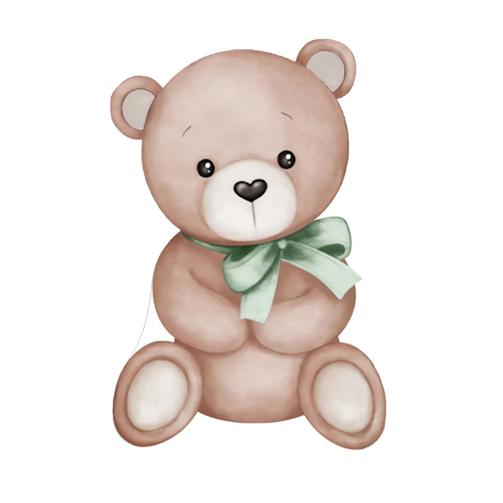 24/36inch Cartoon Bears Cutouts Teddy Bear KT Board Backdrop DIY Bearly Birthday Baby Shower Party Photo Props Decoration Suppli