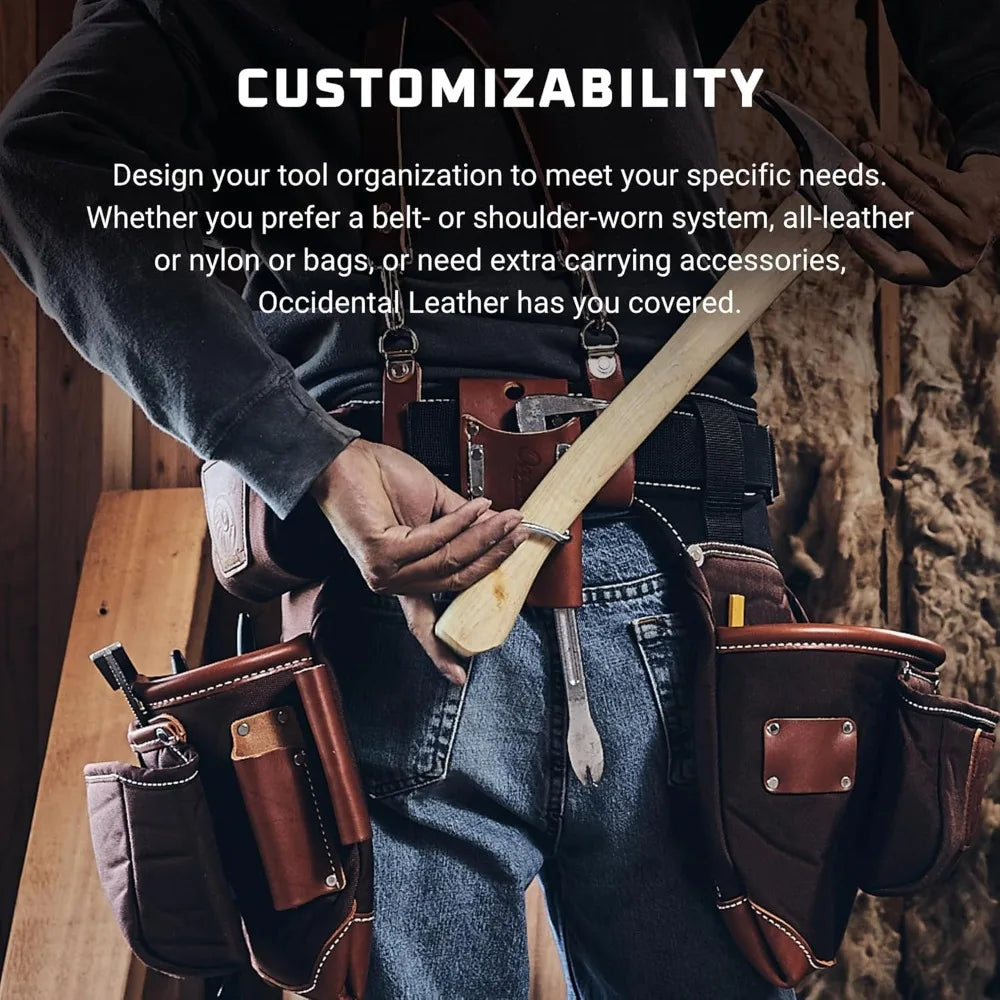 Best - Stronghold Comfort Belt System - Large, OxyRed - Wide 5” Belt for More Back Support