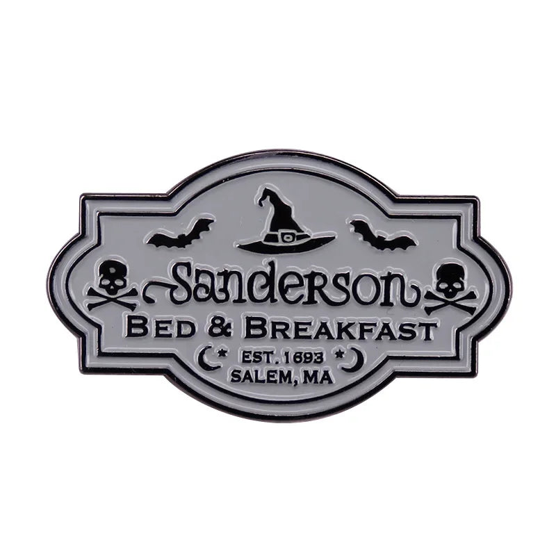 NEW Gothic Enamel Pins Halloween Terror Metal Brooch   Send Friend Fans Boutique Medal Gift Fashion Anime Badges Collecting