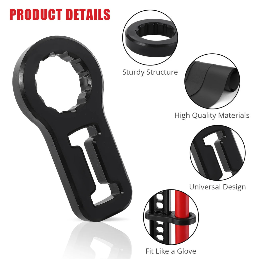 Hi Lift Jack Tools,Jack Grip,Hi-Lift Jack Accessories, Rubber Rescue Jack Fastener,Protective Jack Handle Sheath for Stability