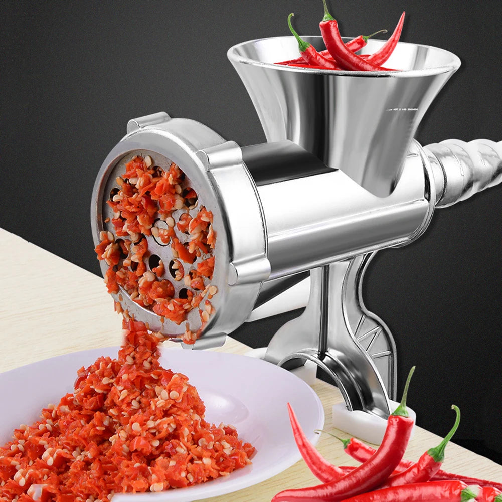 Handheld Manual Meat Making Mincer Grinder Cooking Tools Portable Noodles Sausage Stuffer Filler Hand Crank Accessories Kitchen