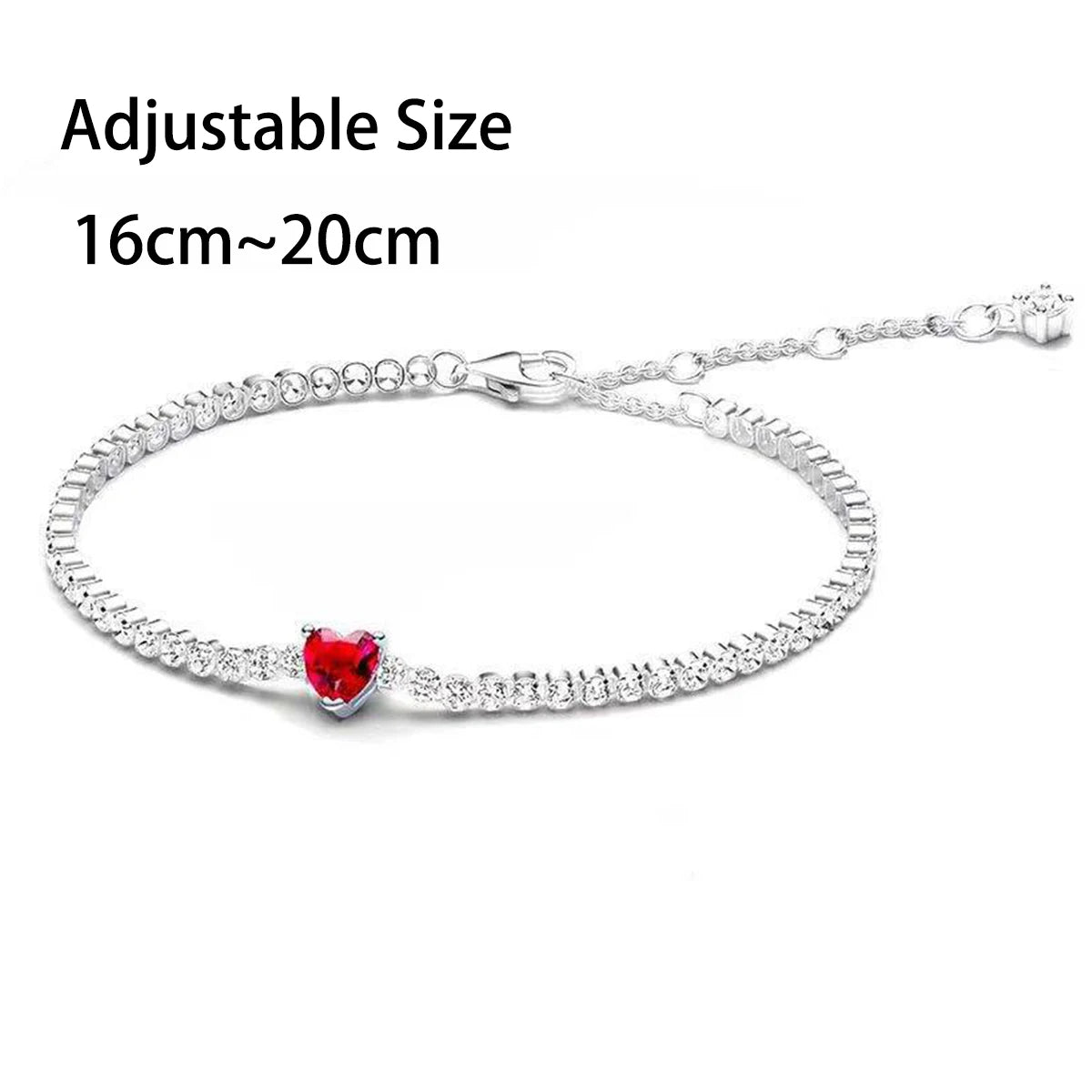 Pink Bow Ring Set Original 925 Sterling Silver Colorful Zircon Ring Earrings Bracelet Necklace Original DIY Women's Jewelry Gift