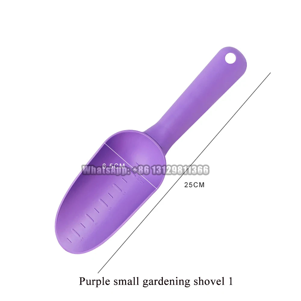 Garden spade,thickened plastic spatula,fleshy spatula balcony, vegetables digging shovel gardening tools.