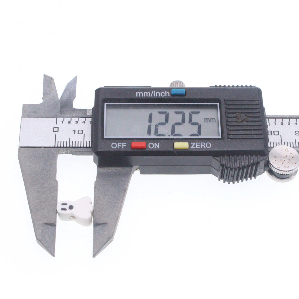 50Pcs Halloween Series Clay Beads Ghost Clay Polymer Spacer Beads For Handmade DIY Jewelry Making Bracelet Necklace Accessories