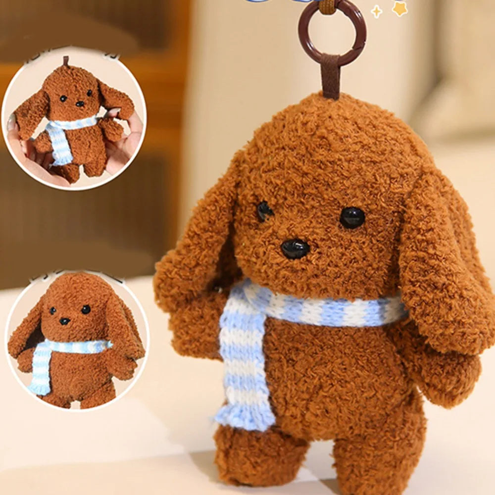 New Cute Plush Robot Puppy Interactive Walking Simulated Puppy Barking Tail Wagging Puppy Plush Toy Chilren(Without Battery)