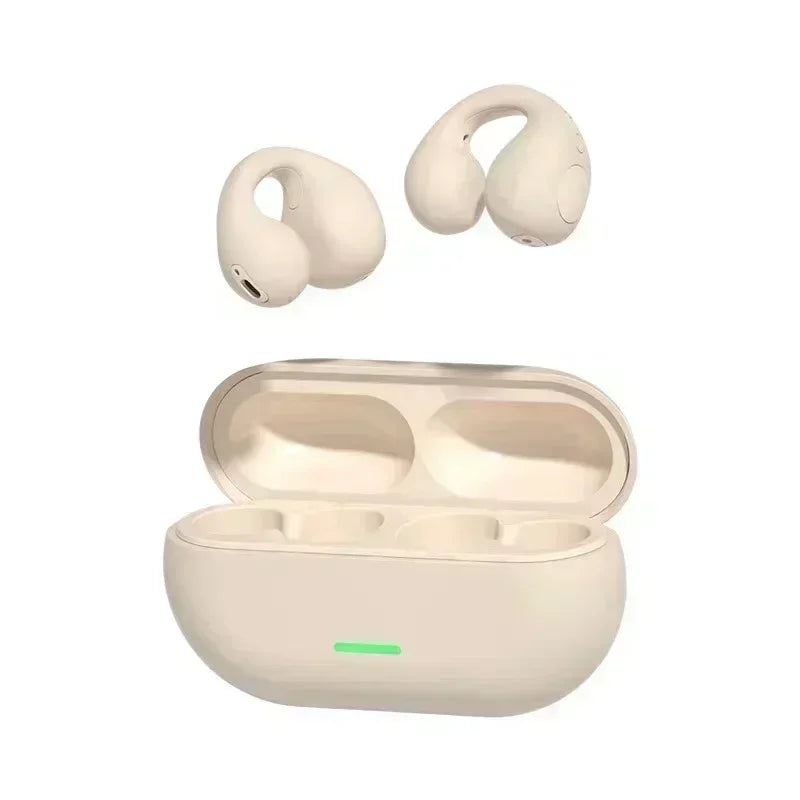 T75 Fone Bluetooth Headset 5.3 Wireless Bone Conduction Headphones  Canceling HD Call Sports Gaming Earphone