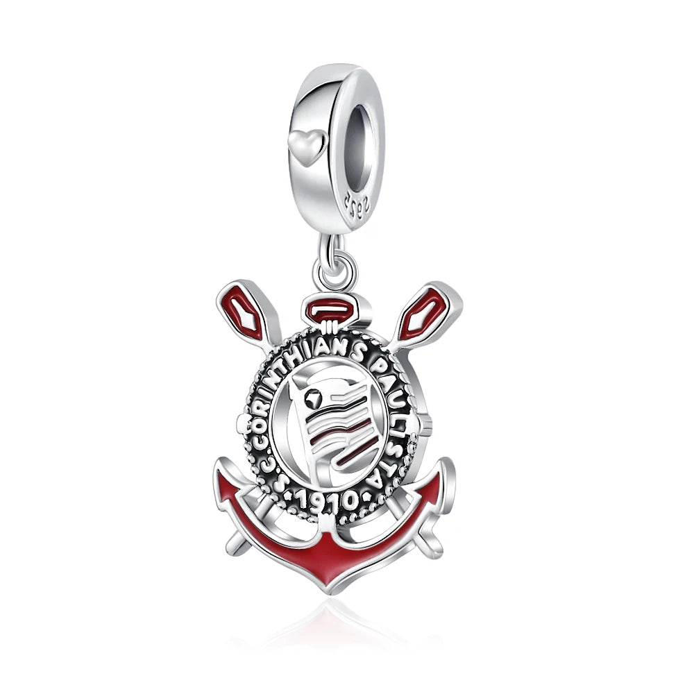 New 925 Sterlling Silver Elegant Blue Ocean Mermaid Koi Crab Charm Pendant Fit Original Bracelet DIY Women Jewelry Accessories