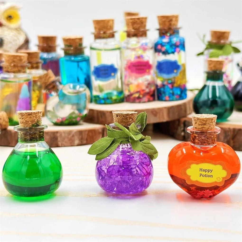 DIY Magical Potions DIY Handmade Toys Christmas Fairy Magic Potions Kit for Kids Halloween Decorations Toy 20/22 Bottles