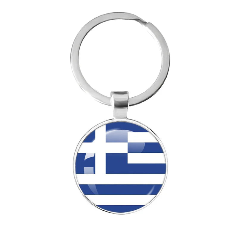 European National Flags, Albania, Andorra, Belarus, Belgium, Bosnia and Herzegovina, Bulgaria, Croatia, Popular Key Chain