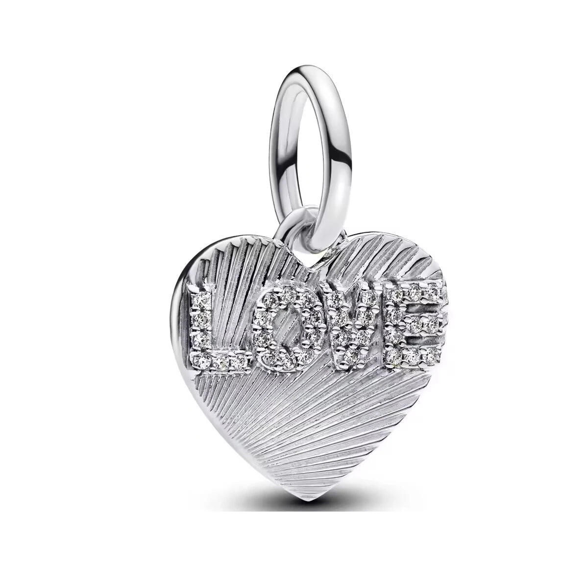 Valentine's Day Charm An Arrow Pierces The Heart Pendant Forever Love Bead Fit Original Bracelet DIY Accessories Jewelry Gift