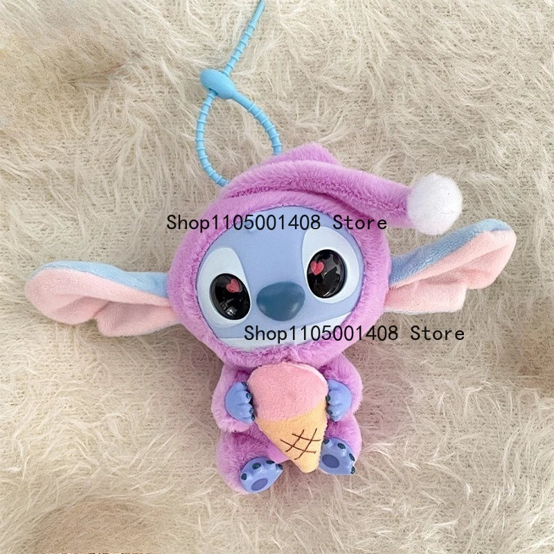 Plush Doll Keychain Toy Anime Embroidery Doll Toy Backpack Pendant Children's Birthday Christmas Gift
