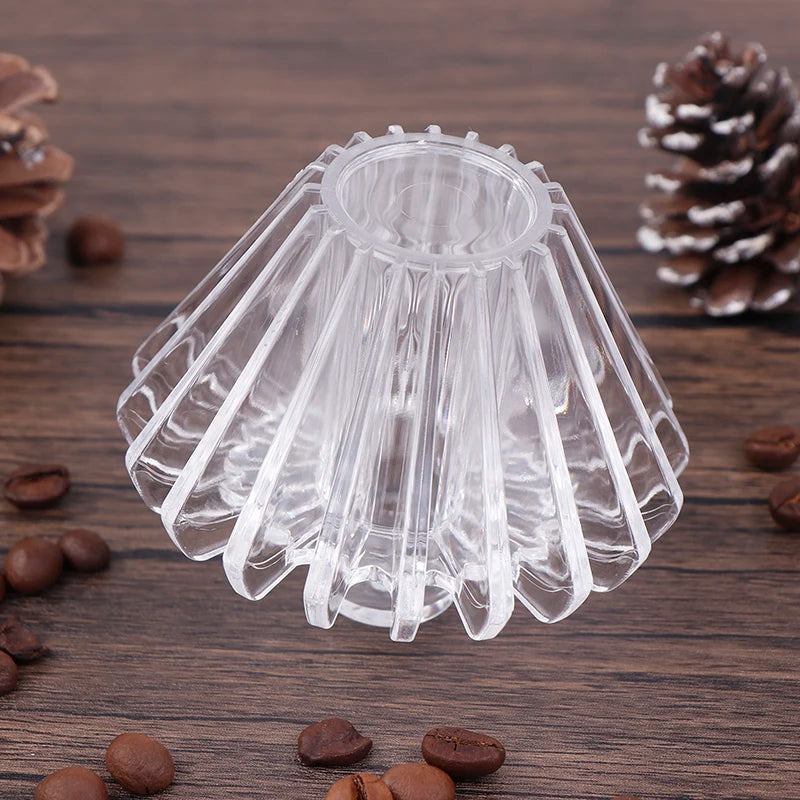 Coffee Filter Shape Retainer Easy Clean Coffee Accessories Coffee Filter Press for Travel Cafe Restaurant Office Camping