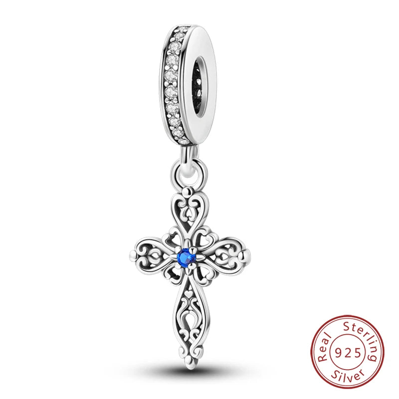 925 Silver Fashion Camera Coffee Cup Flower Charms Beads Fit Qikaola 925 Original Bracelet DIY Birthday Jewelry Making For Women